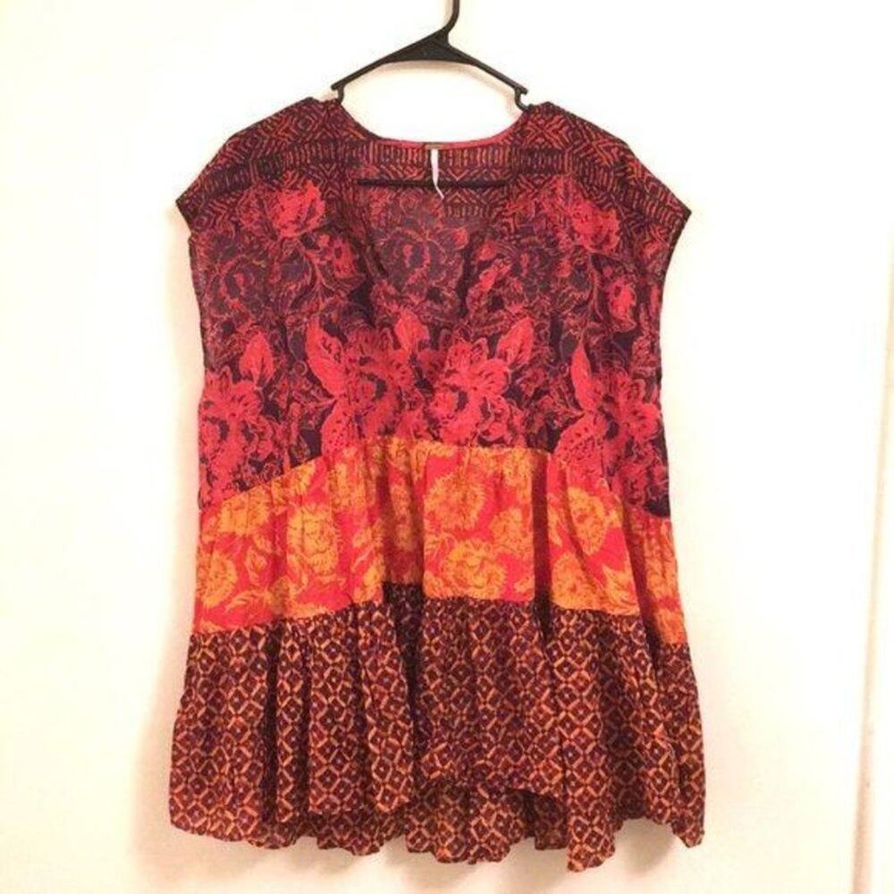 FREE PEOPLE Gotta Have You Top SZ SMALL oversized NWOT - Picture 2 of 8